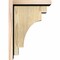 Ekena Millwork Mediterranean Rough Sawn Corbel w/Backplate, Douglas Fir, 6"W x 10"D x 14"H COR06X10X14MED01RDF - alternate 2